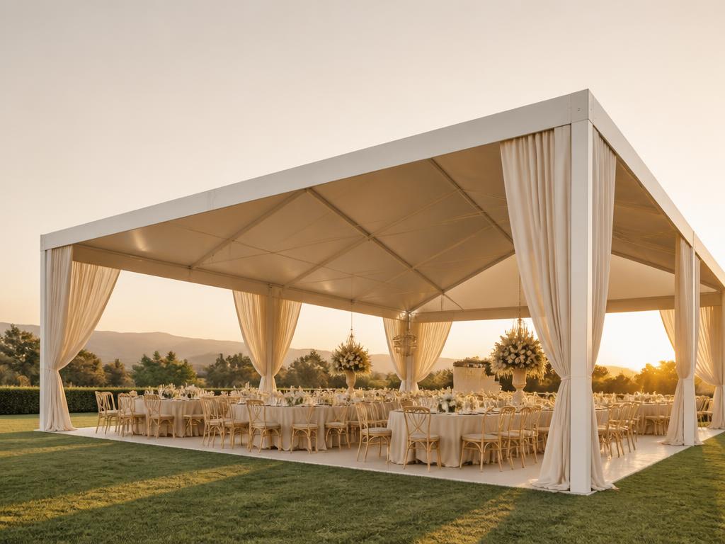 20×20 Steel/Pole Frame Tent